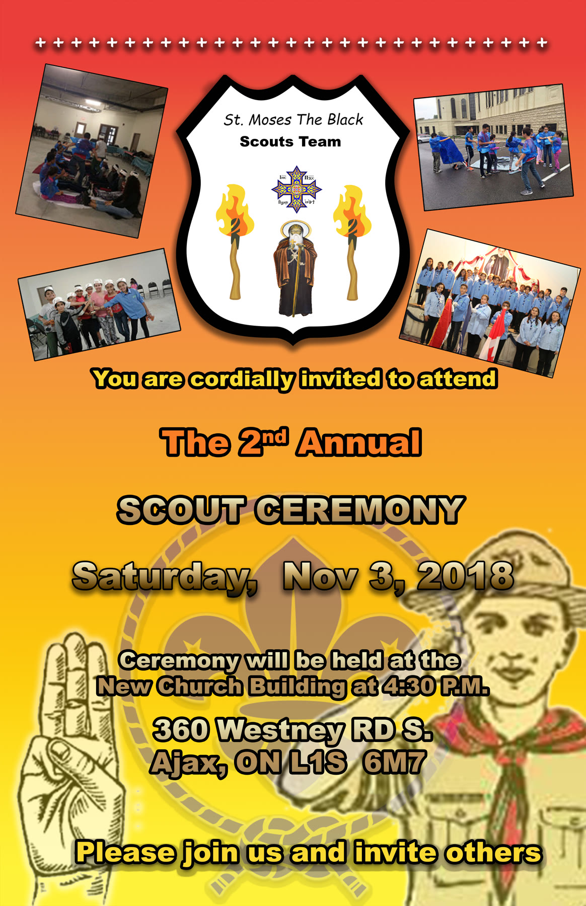 2nd Annual Scout Ceremony