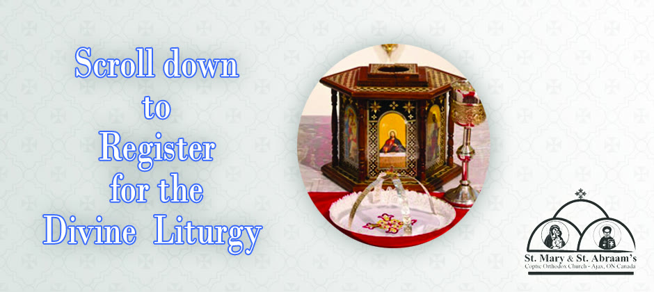 Divine Liturgy Registration