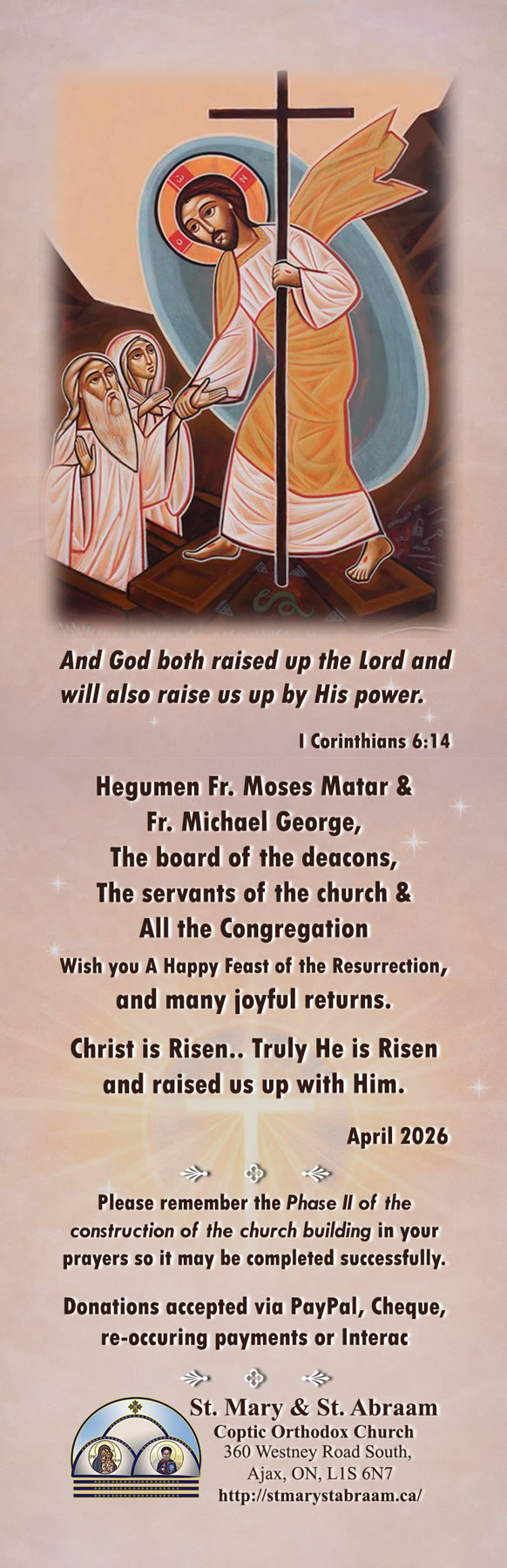 Easter Greetings 2026